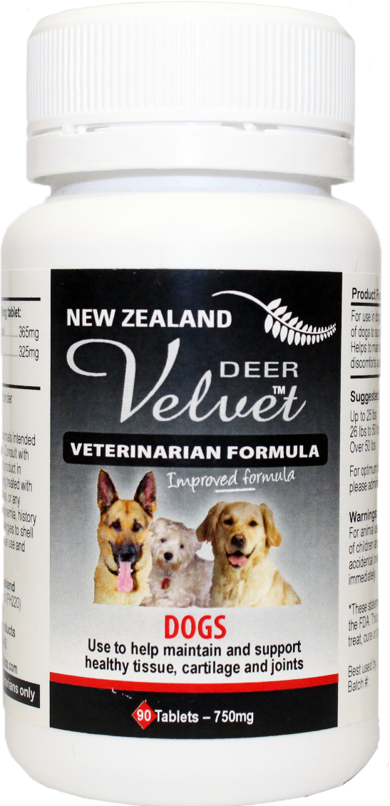 New Zealand Deer Velvet Vet Dog
